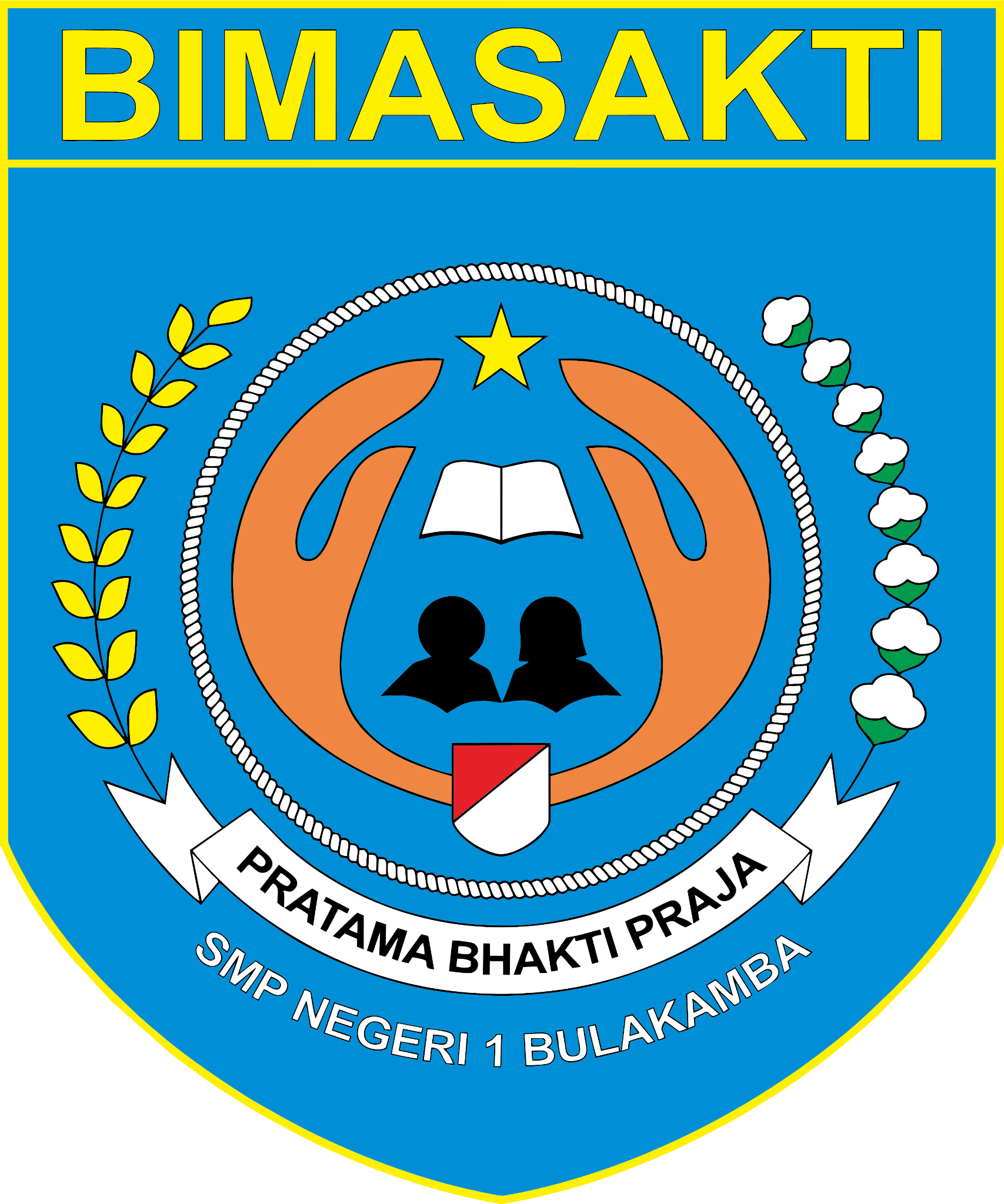 SMP NEGERI 1 BULAKAMBA Logo